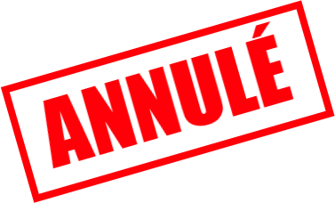 Panneau annulé